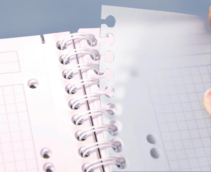 Produktbild Clairefontaine Linicolor Evolutiv Book (A5+, Kariert, Harter Einband)