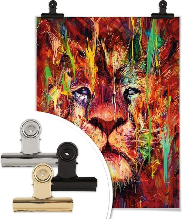 Immagine prodotto Trenddeko Leone rosso (100 x 120 cm)
