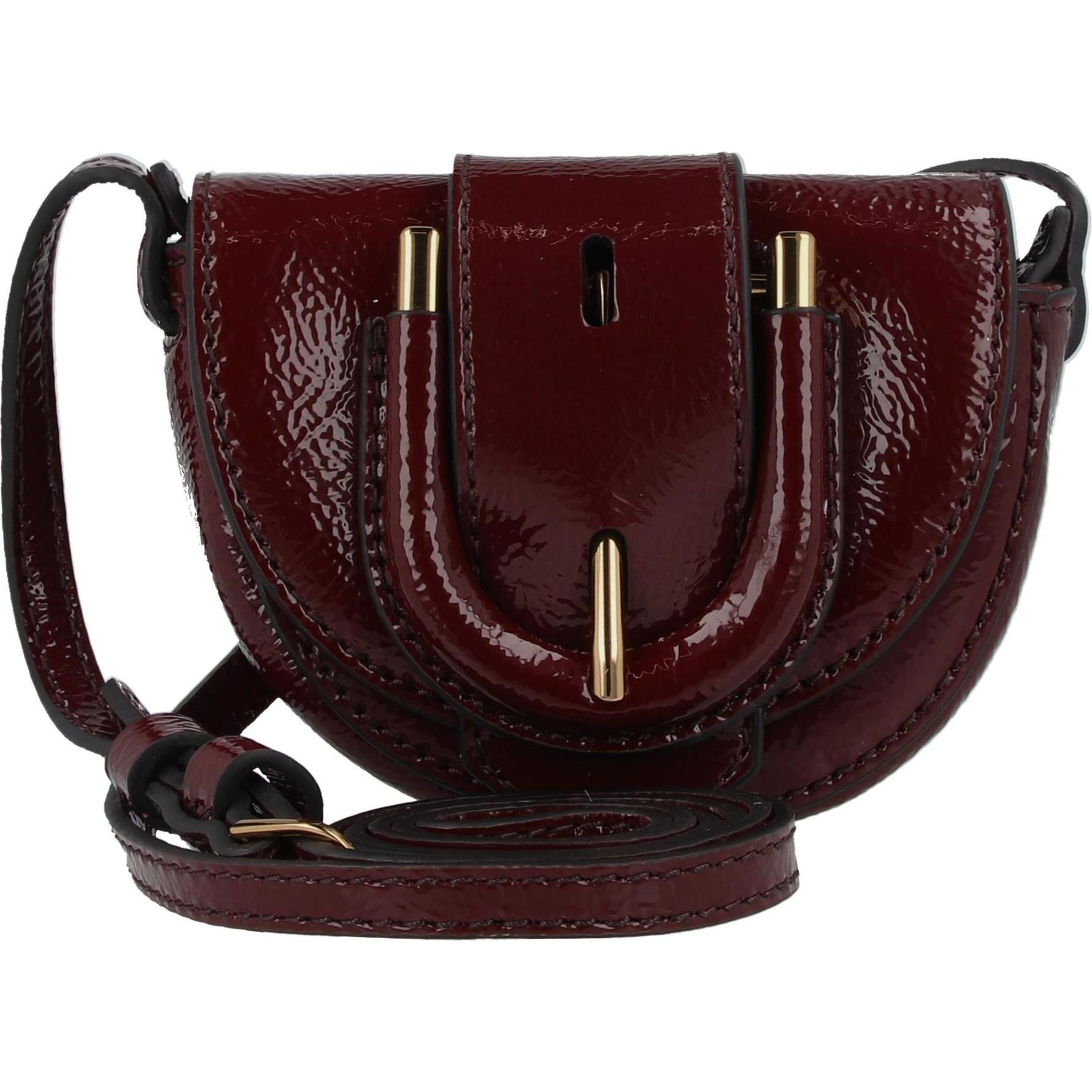 Fossil, Handtasche, Harwell Umhängetasche Leder 11 cm, Rot