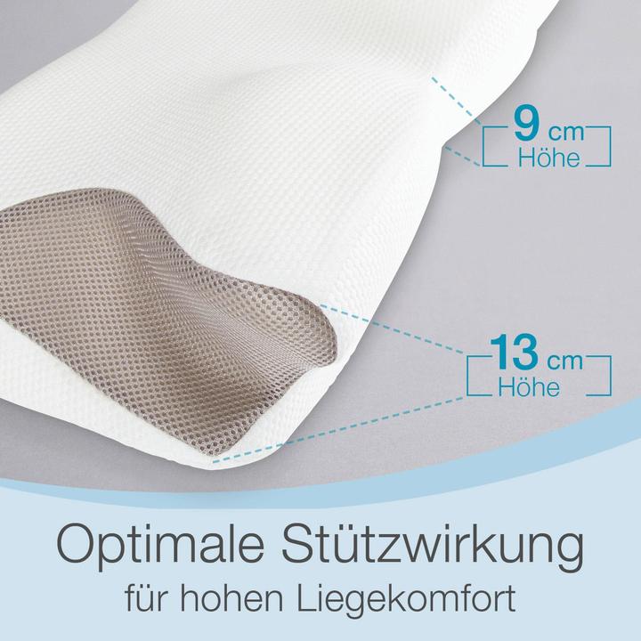 Image du produit Bestschlaf Nackenstützkissen Visco (32 x 13 x 60 cm)