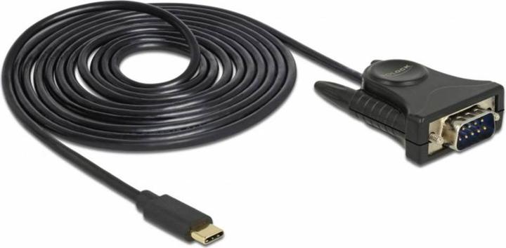 Produktbild Delock Adapter USB-C>1x Seriell DB9 RS-232 (1.80 m)