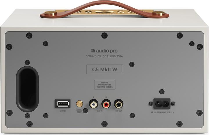 Actual product image Audio Pro C5 MkII W (Bluetooth, Airplay 2, Chromecast)