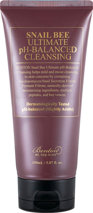 Image du produit Benton Snail bee nettoyage ultime à pH équilibré (Lait nettoyant, 150 ml)
