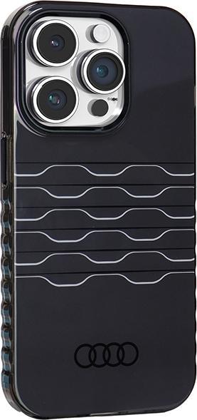 Produktbild Audi IML MagSafe Case iPhone 14 Pro 6.1" czarny/black hardcase AU-IMLMIP14P-A6/D3-BK (Apple iPhone 14 Pro)