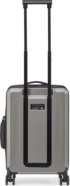 Actual product image Senz Foldable Carry On Trolley, 38L, Silk Grey (38 l)