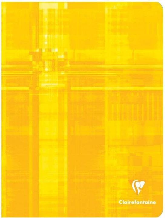 Image du produit Clairefontaine Cahier de notes avec linéature (17 x 22 cm, Quadrillé, Couverture rigide)