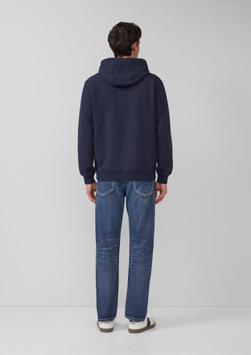 Produktbild s.Oliver Sweatshirt Strukturierter Hoodie (L)