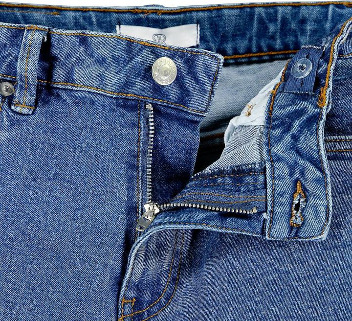 Image du produit La Redoute Collections Short en jean taille haute