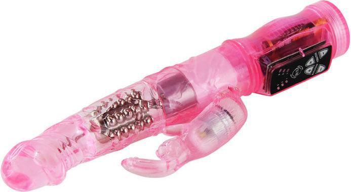 Actual product image Baile Rabbit Vibrator "Happy Angel" Pink