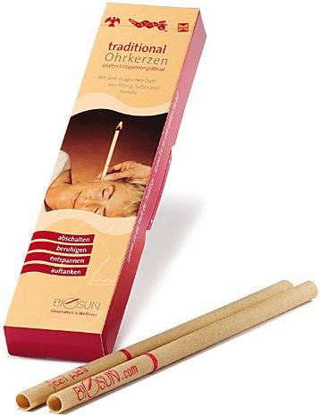 Image du produit Biosun traditional bougies auriculaires, 1 paire