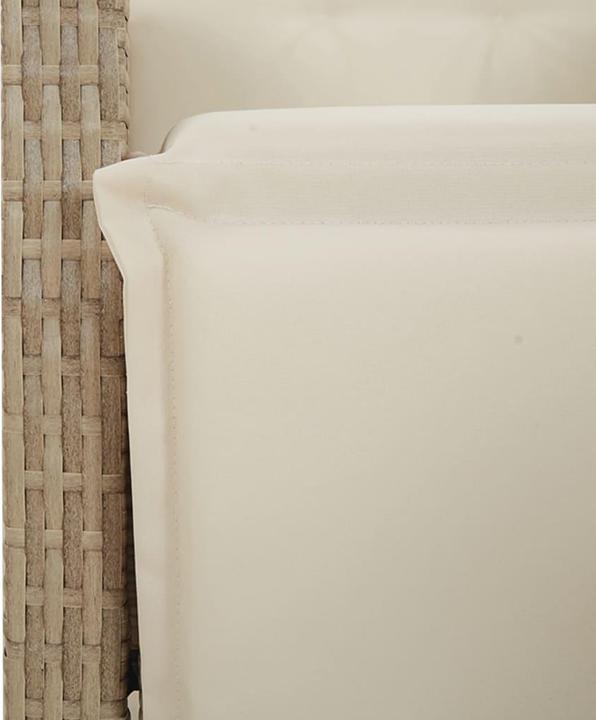 Produktbild vidaXL Gartensessel mit Fussteil Verstellbar