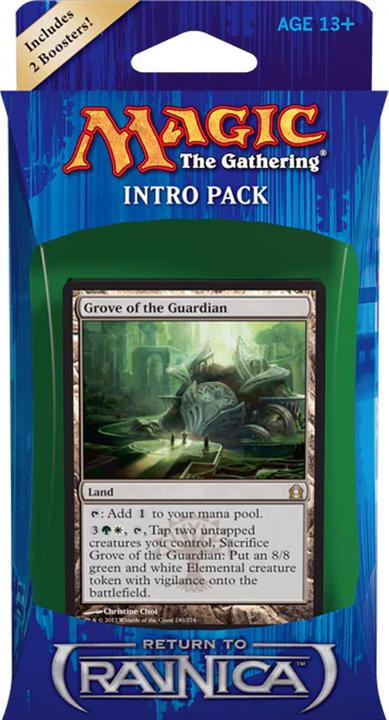 Actual product image Magic the Gathering Return to Ravnica Intro Pack - Izzet Ingenuity - - EN (English, Beginner Box)