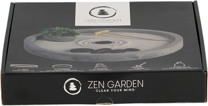 Actual product image Esschert Design Zen Garden (24.5 x 24.5 x 4 cm)