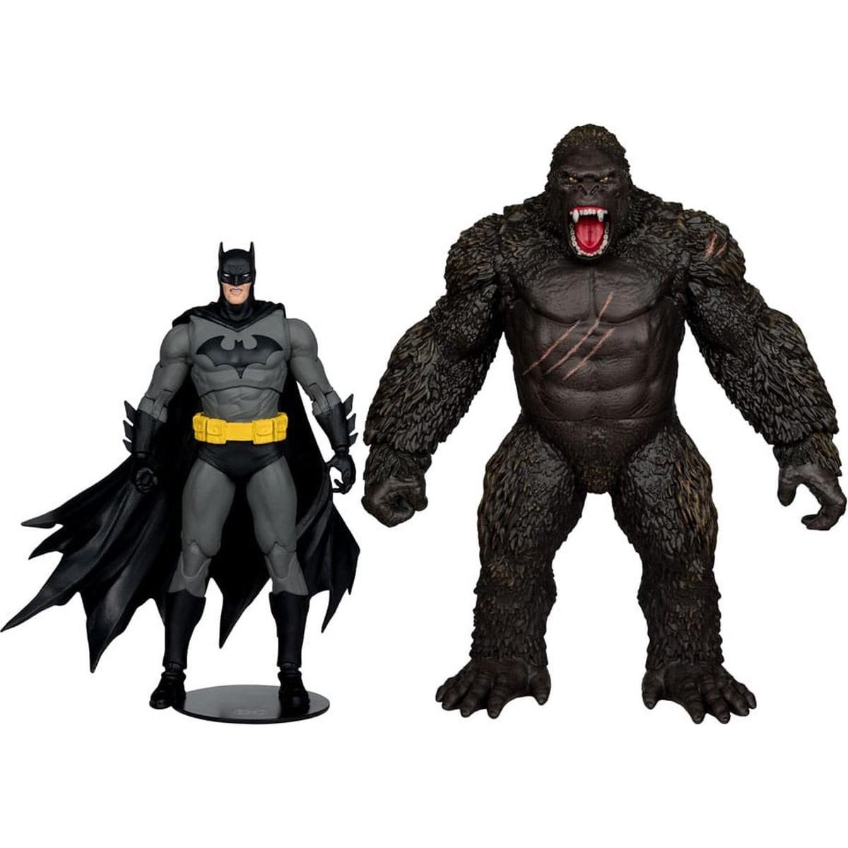McFarlane DC Justice League Monsterverse DC Multiverse Actionfiguren 2er-Pack Batman & Kong 29 cm