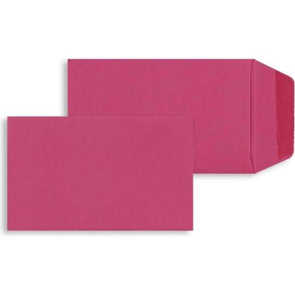 Blanke, Versandtasche + Luftpolstertasche, Versandtaschen 65x105mm 120g/qm gummiert VE=100 Stück fuchsia (100 x)