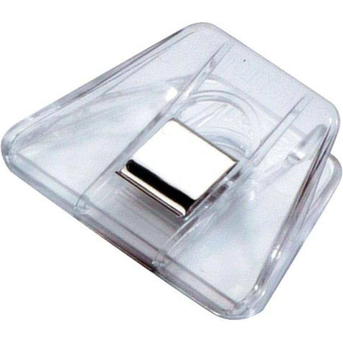 Laurel, Büroklammer, Briefklemmer Multi Clip Signal 3 90x70mm VE=100 Stück kristall (100 x)