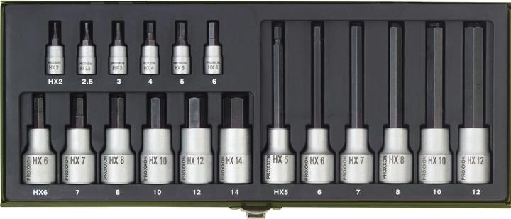 Actual product image Proxxon Socket wrench set (10 mm, 12 mm, 2.5/8", 7 mm)