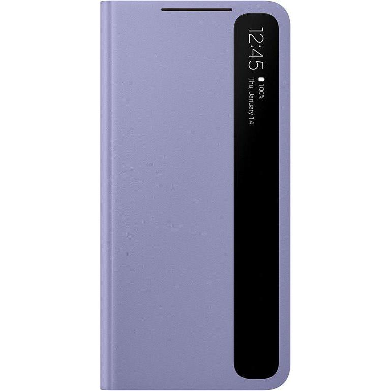Samsung Smart Clear View Cover (Samsung Galaxy S21+), Smartphone Hülle, Violett