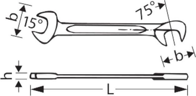 Produktbild Stahlwille Doppelmaulschlüssel (5.5 mm)