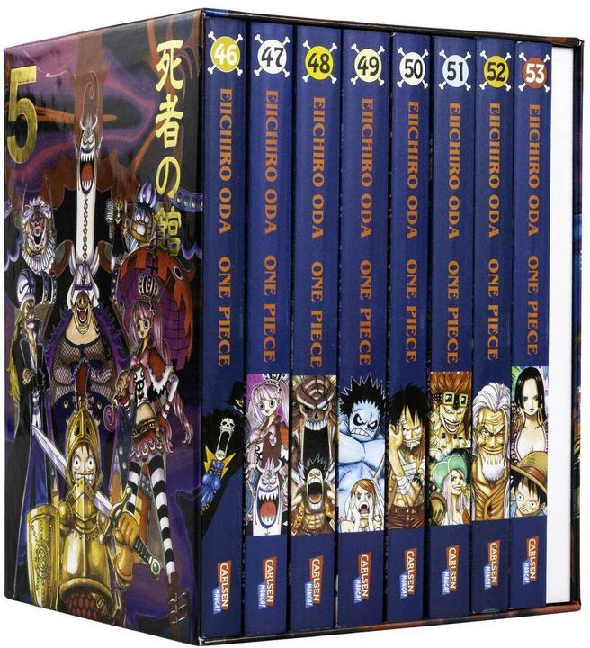 One Piece Sammelschuber 5: Thriller Bark (inklusive Band 46–53) (Tedesco, Antje Bockel, Eiichiro Oda, Josef Shanel, Matthias Wissnet, 2024)