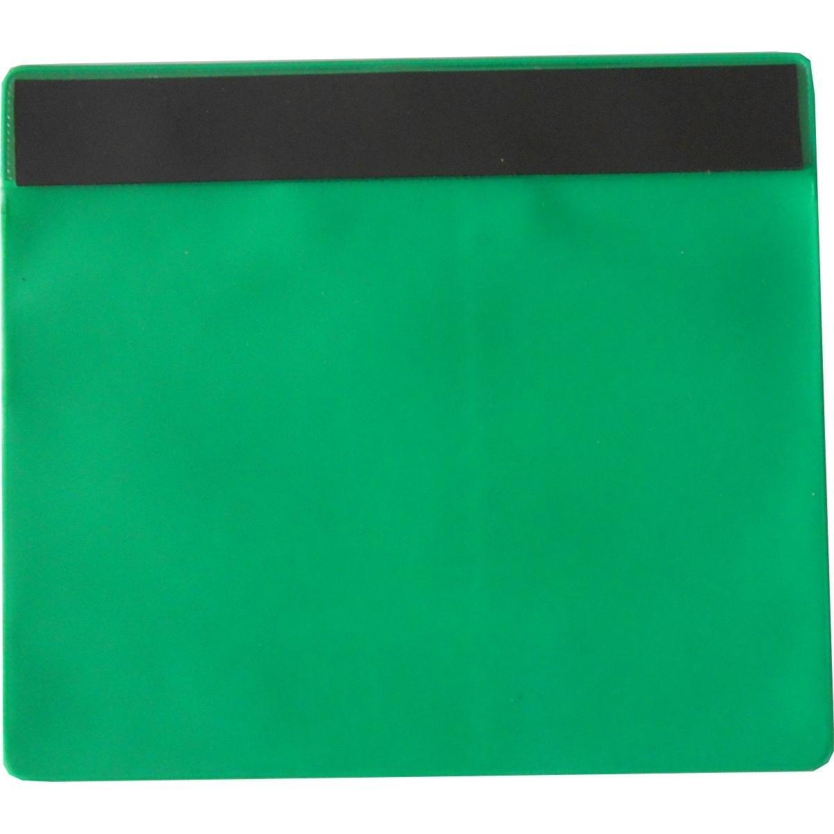 Thumbnail - Tarifold, Informationsschild, Kennzeichnungshülle A4 quer grün magnetisch PVC VE=10 Stück