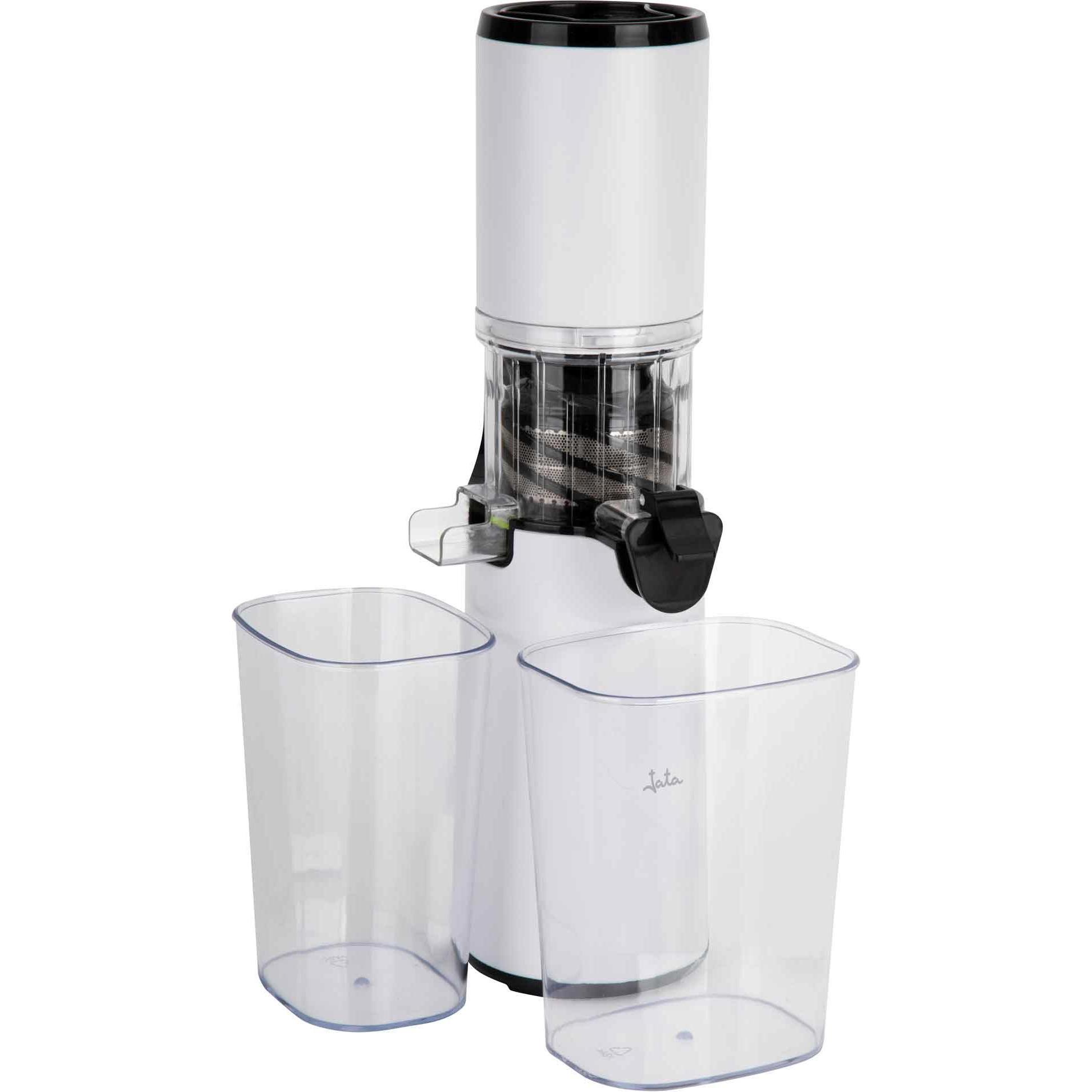 Thumbnail - Jata JELI1201, Langsamer Entsafter, Weiss, 60 RPM, 0,8 l, 0,6 l, Edelstahl, Entsafter, Weiss