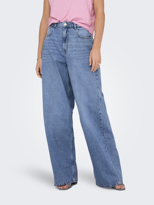 Produktbild Only ONLPAULINA Hohe Taille Baggy Fit Jeans Jeans mit weitem Bein (W32/L30)