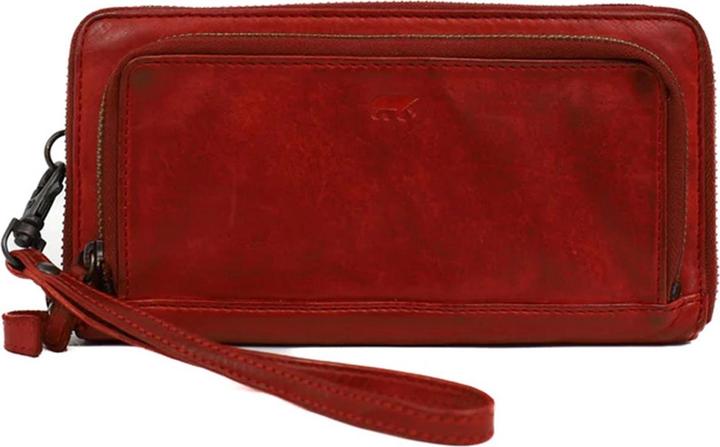 Actual product image Bear Rock Demi Leather Zipper Wallet