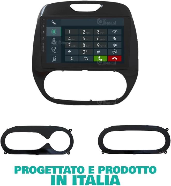 Produktbild JFSound Renault Captur 2013-2016 Android GPS Bluetooth WiFi USB DAB+ Touchscreen Carplay Android Auto