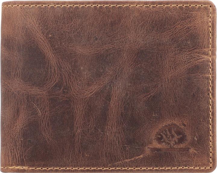 Greenburry Vintage Geldbörse RFID Schutz Leder 12 cm