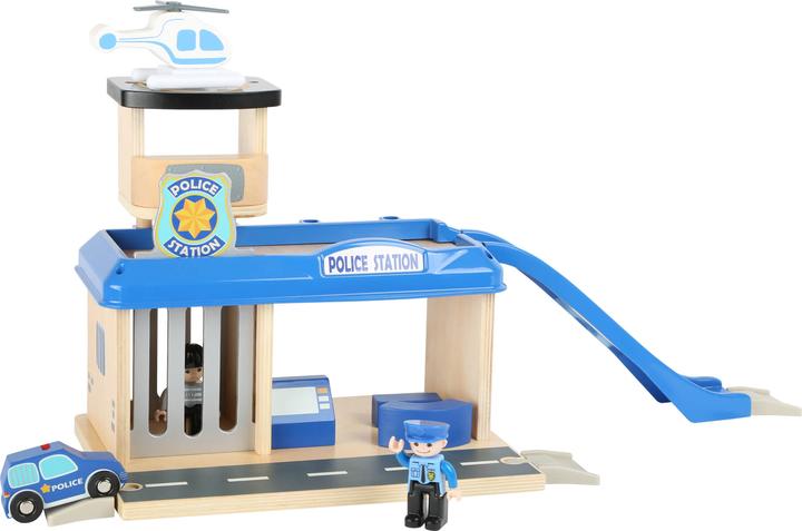 Actual product image small foot Police station with accessories