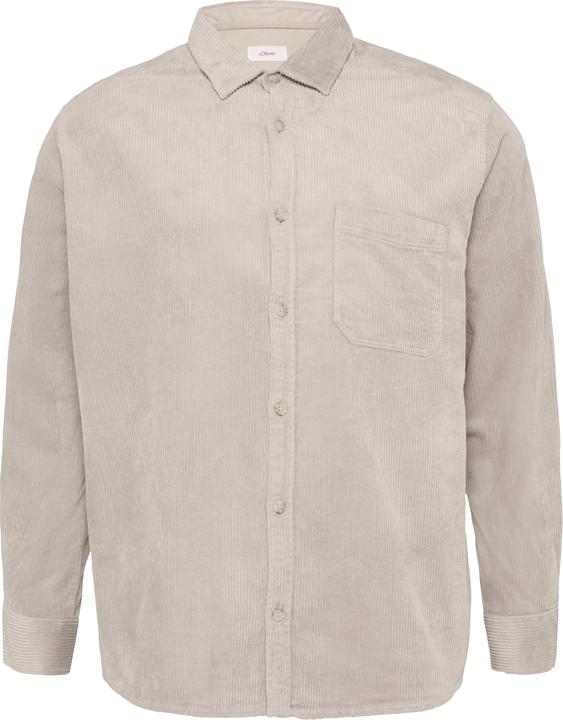Immagine prodotto s.Oliver Hemd Regular Fit: Cordhemd mit Brusttasche (4XL)