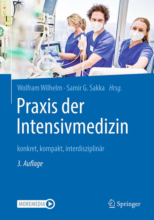 Actual product image Intensive care practice (German, Samir G. Sakka, Wolfram Wilhelm, 2023)
