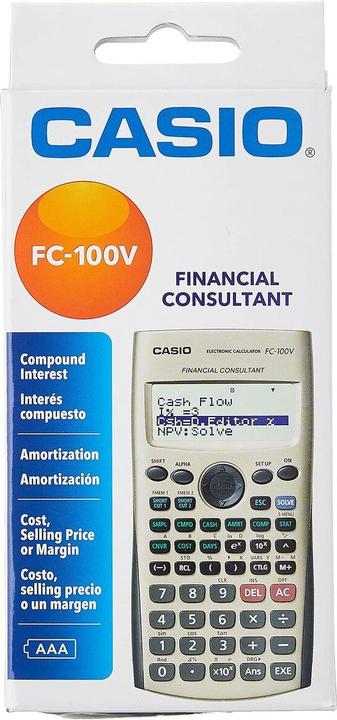 Actual product image Casio Scientific calculator FC-100V
