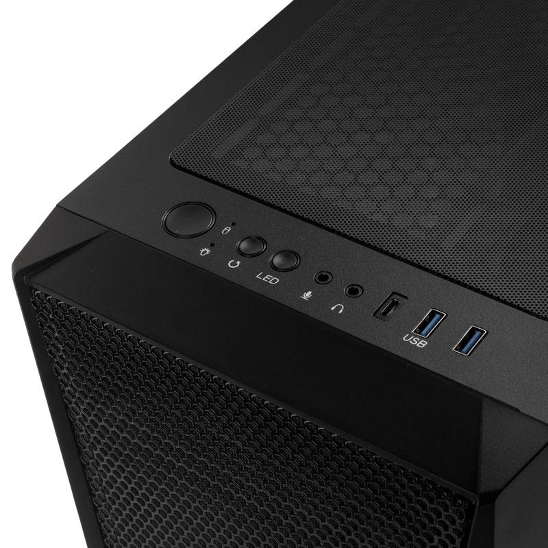 Thumbnail - Raijintek Silenos MS Pro (ATX), PC Gehäuse, Schwarz