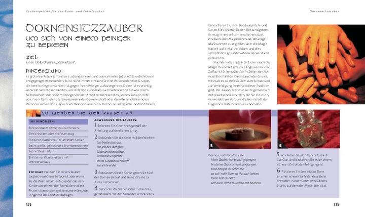 Actual product image Das grosse Buch der Zaubersprüche (German, Ann-Marie Gallagher, 2004)