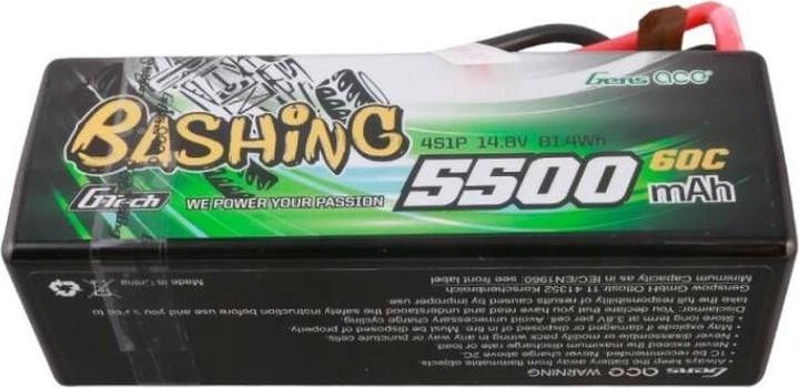 Image du produit Gens Ace G-Tech 5500mAh 4S1P 14.8V 60C HardCase RC car batterie Lipo (14.80 V, 5500 mAh)