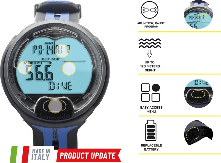 Actual product image Cressi Leonardo Computer