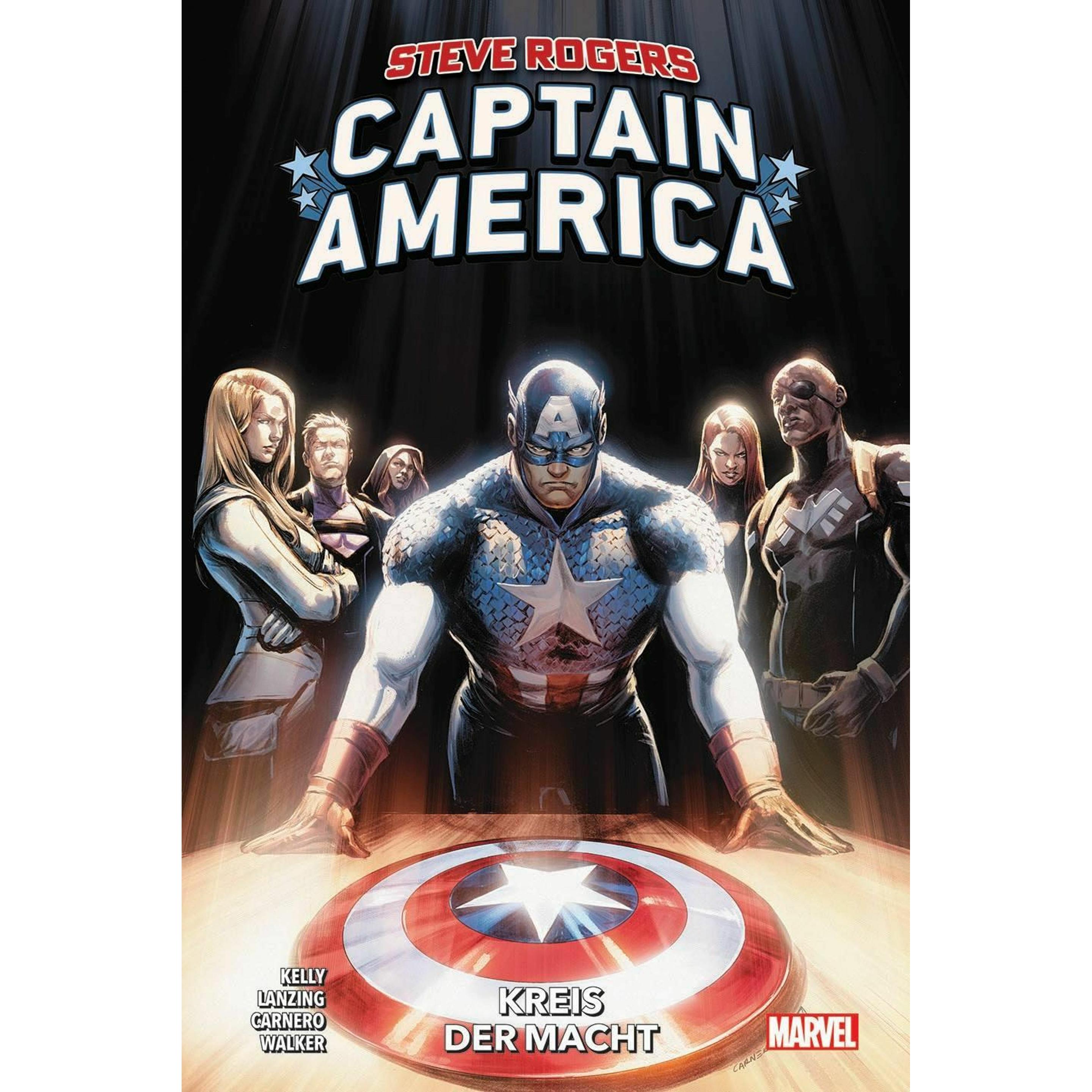 Thumbnail - Steve Rogers: Captain America, Belletristik von Carmen Carnero, Jackson Lanzing, Kev Walker, Collin Kelly