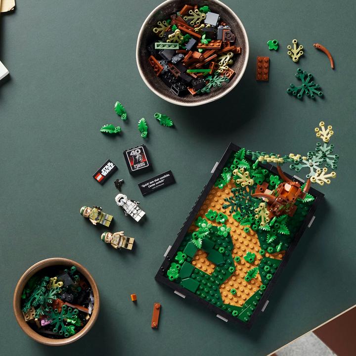 Image du produit LEGO Poursuite sur Endor - Diorama (75353, LEGO Star Wars)