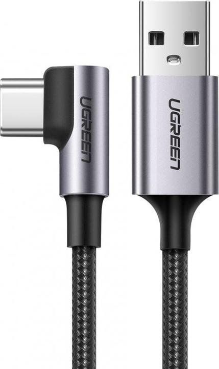 Immagine prodotto Ugreen Cavo dati da USB-C angolato a USB-A 2.0 A (2 m, USB 2.0, 18 W)