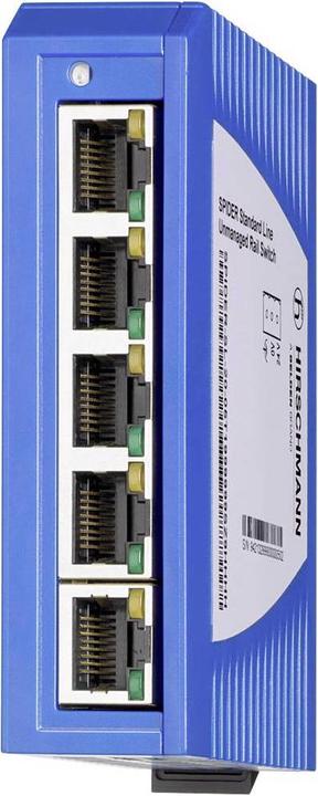Actual product image Hirschmann Industrial Ethernet Switch SPR III Standard Line (5 Ports)