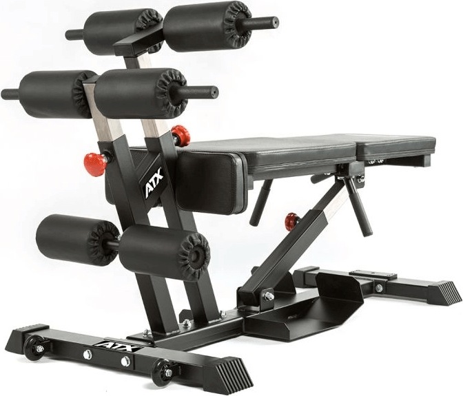 Immagine prodotto ATX Torso Trainer - Allenatore multifunzionale per addominali e schiena - Sedia romana - Iperestensione