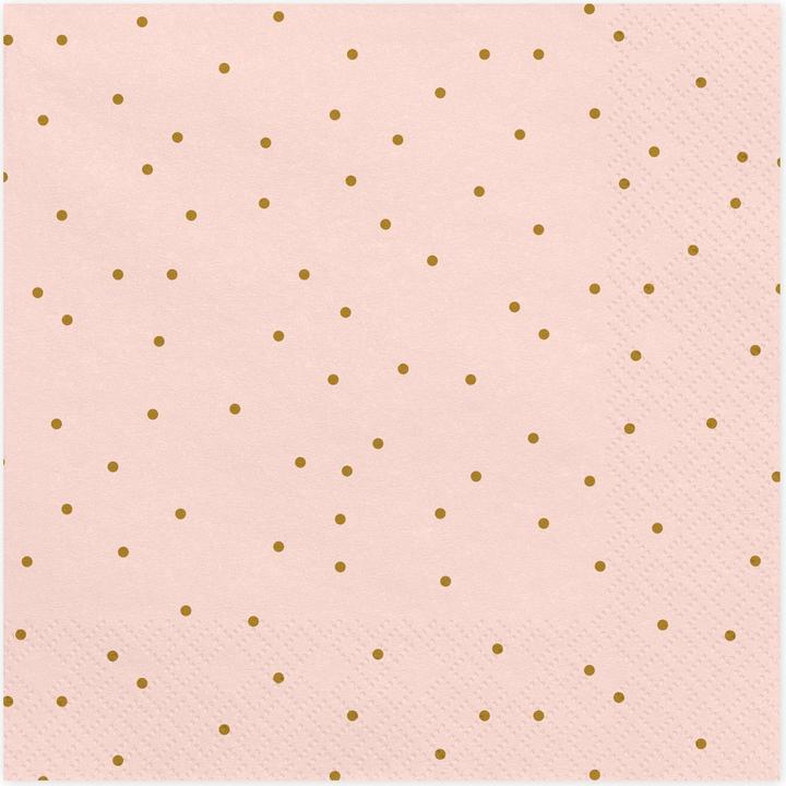 Partydeco Punkte (20 x, 33 x 33 cm)