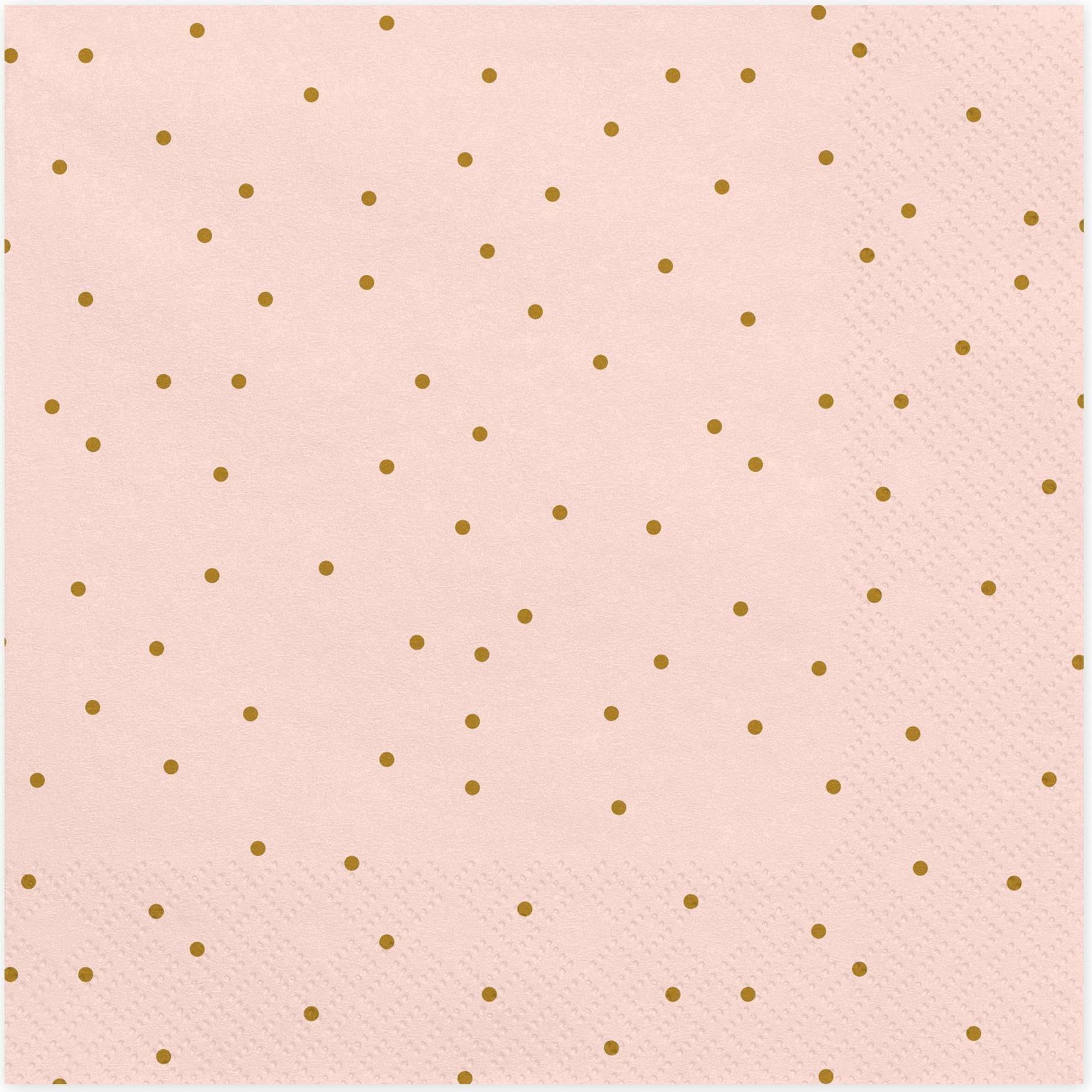 Partydeco, Servietten, Punkte (20 x, 33 x 33 cm)