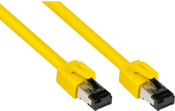 Actual product image Good Connections Alcasa 8080-075Y Network cable 7.5 m Cat8.1 S/FTP (S-STP) Yellow (S/FTP, CAT8.1, 7.50 m)