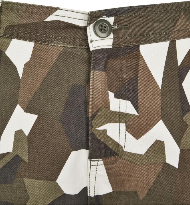 Image du produit Urban Classics Geometric Camo Stretch Twill Cargo Shorts (30)
