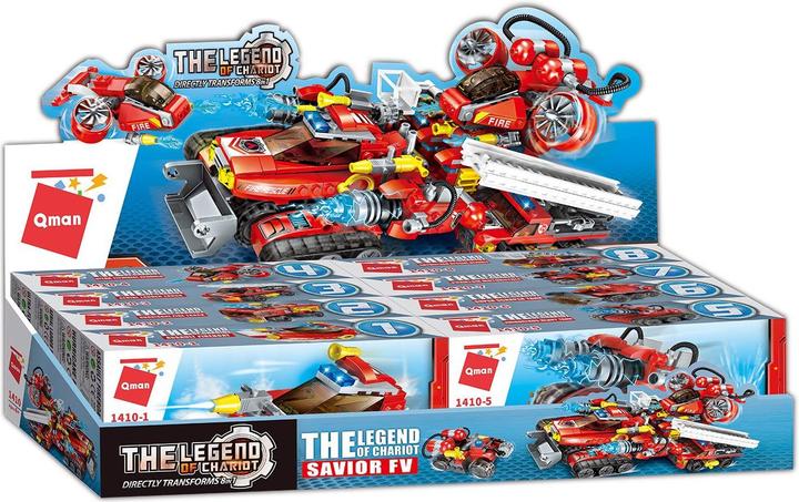 Actual product image Qman The Rengo Fire Brigade 8 in 1