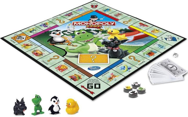 Image du produit Hasbro Monopoly Junior jeu de société simulation économique (Danois, Norvégien)