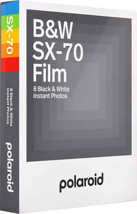 Produktbild Polaroid B&W Film SX-70 (8Photos) (SX-70)